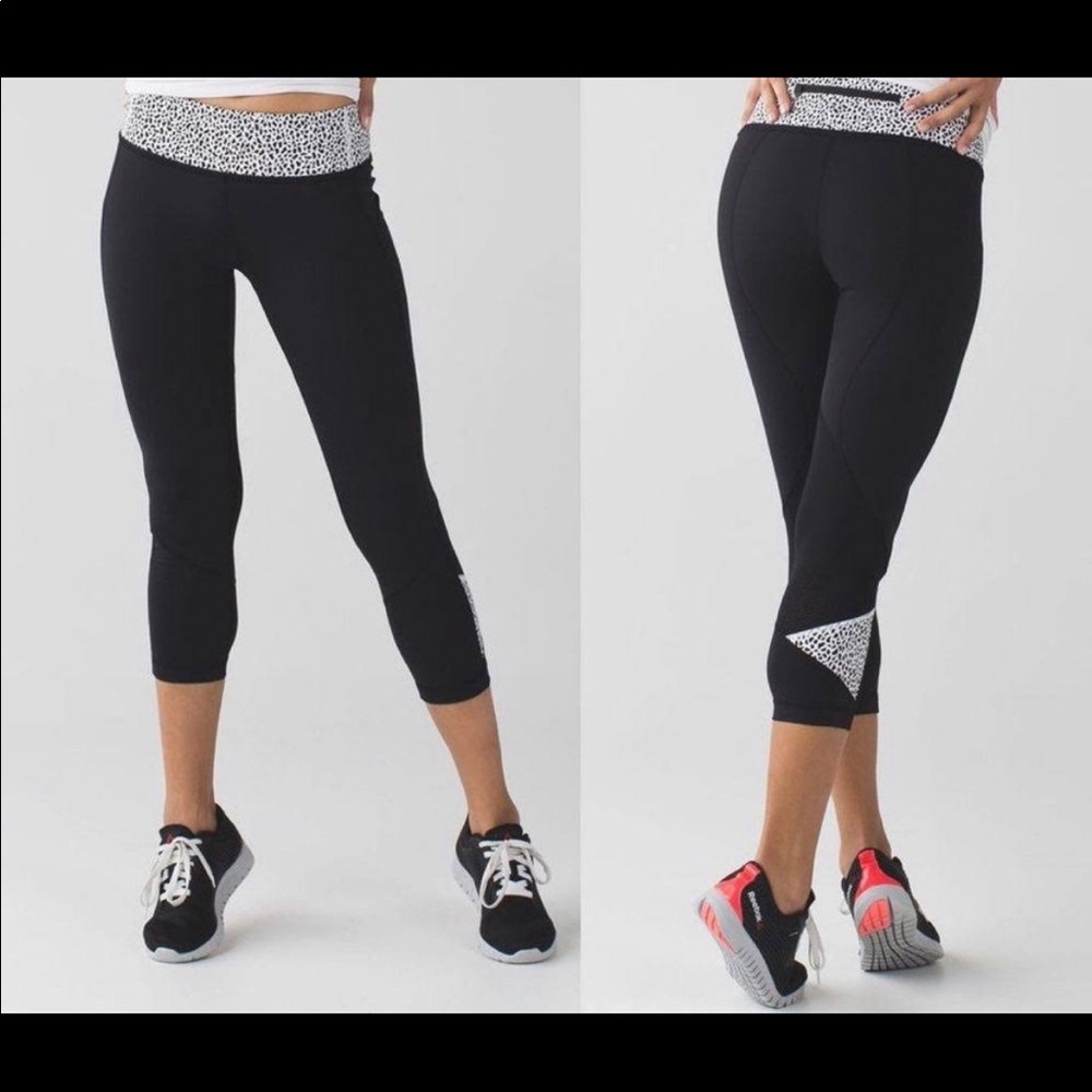 Lululemon Pace Rival Crop Black 4
